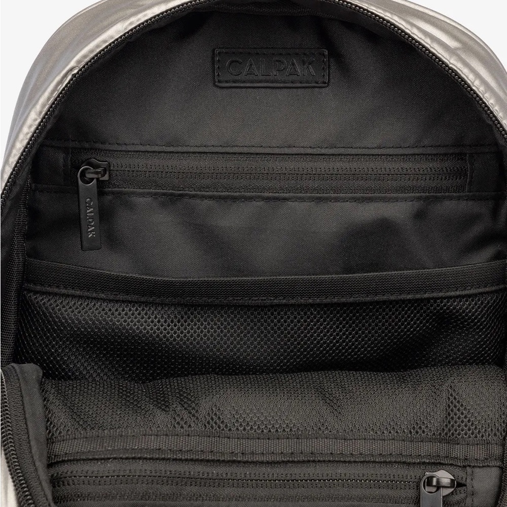 Calpak Luka Mini Backpack in Gunmetal - Picture 4 of 15